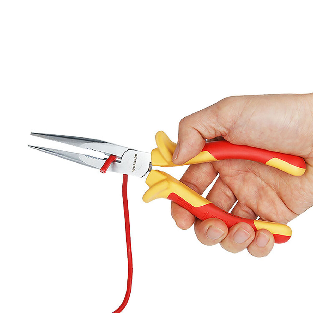Jehlové kleště Workpro 6" 15 cm
